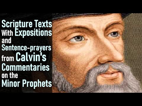 Scripture Texts with Expositions & Sentence-prayers from Calvin's Commentaries on the Minor Prophets