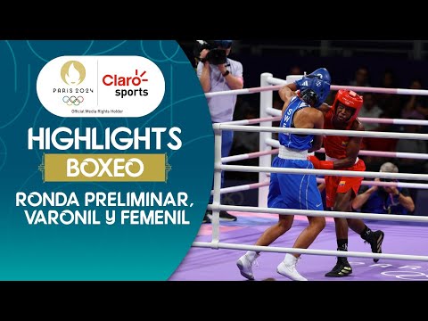 Boxeo #Paris2024| Ronda preliminar, varonil y femenil| Highlights