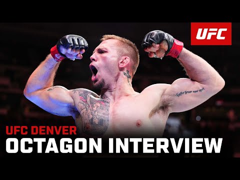 Evan Elder Octagon Interview | UFC Denver