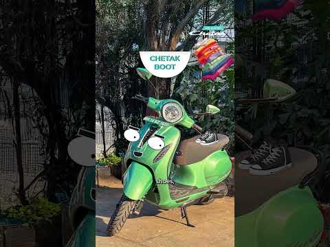 Lowkey think my Chetak has more personality than me 🤭