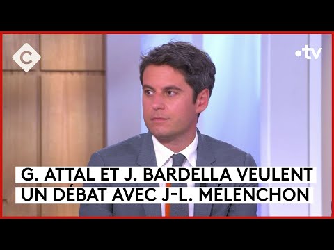 Législatives anticipées : Gabriel Attal invité de C à Vous - 24/06/2024