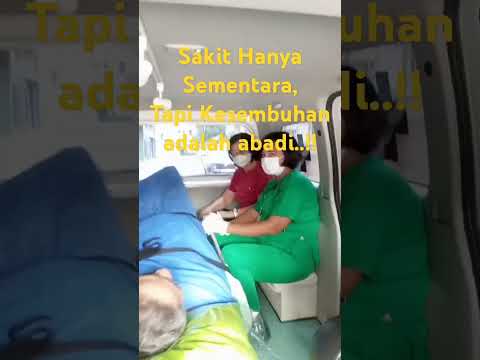 Jangan biarkan sakit meruntuhkan semangatmu, karena di balik awan gelap selalu ada sinar matahari..!
