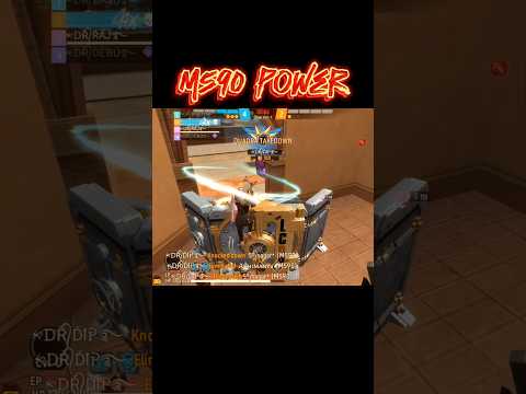 IMPOSSIBLE😈 1 VS 4 CLUTCH WITH M590 🔥🔥🔥|| #trendingshorts #montage