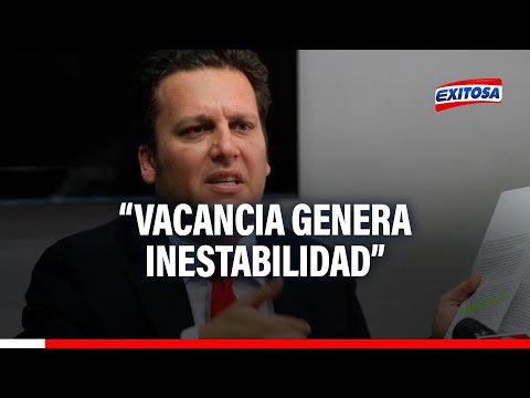 Claudio Cajina sobre moción de vacancia contra Boluarte: lo único que genera es inestabilidad