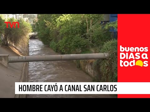 Buscan a hombre que cayó a canal San Carlos | Buenos días a todos