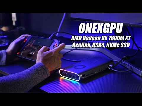 The New ONEXGPU Is A Fast Compact OCULINK eGPU! USB4+NVMe Hands-On First Look