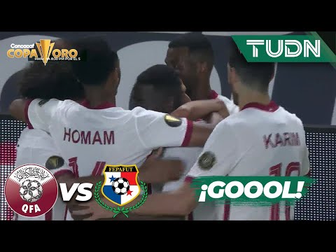 ¡BOMBAZO! Almoez Ali se escapa y no perdona | Qatar 2-1 Panamá | Copa Oro 2021 | Grupo D | TUDN