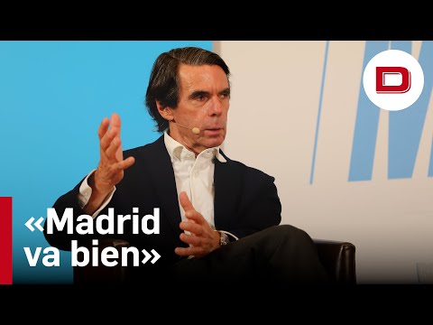 Aznar arropa a Almeida frente a las políticas de Pedro Sánchez