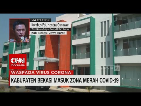 Kabupaten Bekasi Masuk Zona Merah Covid-19