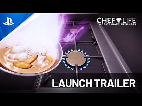 Chef Life: A Restaurant Simulator - Launch Trailer | PS5 & PS4 Games