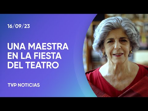 Cristina Banegas anima la Fiesta Nacional del Teatro