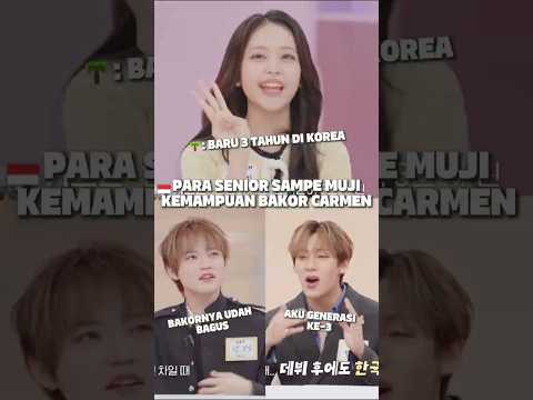 Para senior dibikin shock sama CARMEN 😂 #hearts2hearts #carmen #tsuki #jaemin #chenle #<strong>bambam</strong>