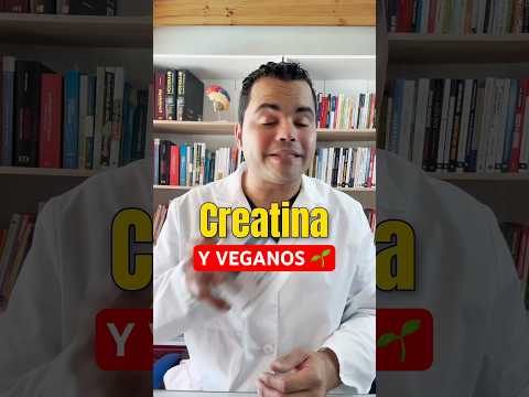 Si eres vegano… NECESITAS CREATINA #suplementos #creatina #creatinamonohidratada #saludable #doctor
