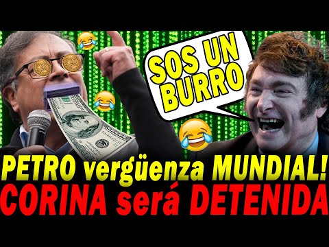 PETRO propone IMPRIMIR BILLETES, economista BURRO l CORINA advierte EDMUNDO puede ir preso l bayly