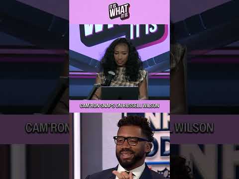 CAM'RON SNAPS ON RUSSELL WILSON OVER HIS JOE BURROW COMMENTS!