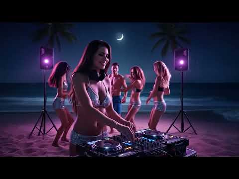 🌙 4 HRS LA Night Party: Sexy DJ Reggaeton & Prog House Mix | BAILA BAJO LA LUNA 🎶
