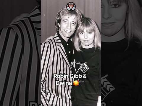Robin Gibb <strong>de</strong> los Bee Gees junto a su esposa Dwina 🖤 #beegees #<strong>love</strong> #robingibb