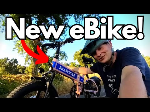 Small Ebike with a big bite (you'll see...) Snapcycle Eagle