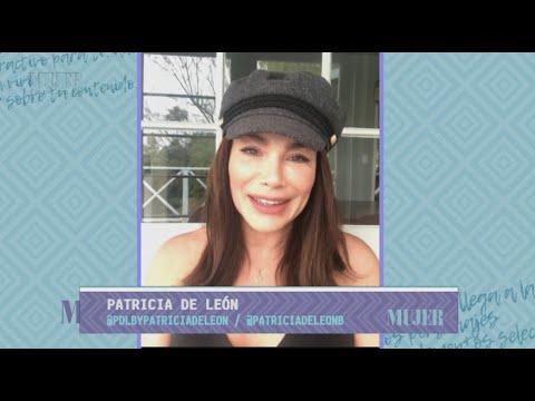 Invitada Mujer: Patricia De León, Modelo profesional, presentadora de televisión y actriz