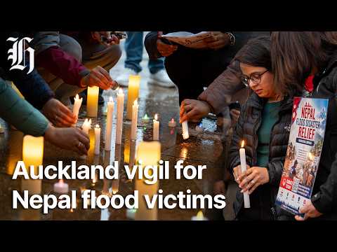 Auckland vigil for Nepal <strong>flood</strong> victims