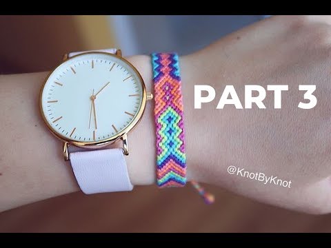 BRAID WITH ME | Aztec Friendship Bracelet Part3