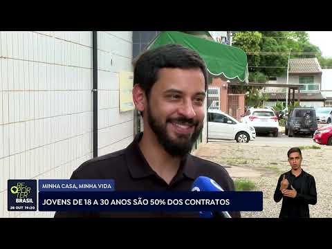 Metade dos contratos do MCMV são de jovens de 18 a 30 anos