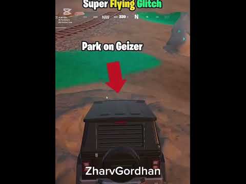 FLYING CAR FLITCH IN FORTNITE!!!! #shorts #fortnite #glitch #fly #crazy #bug #fyp #viral