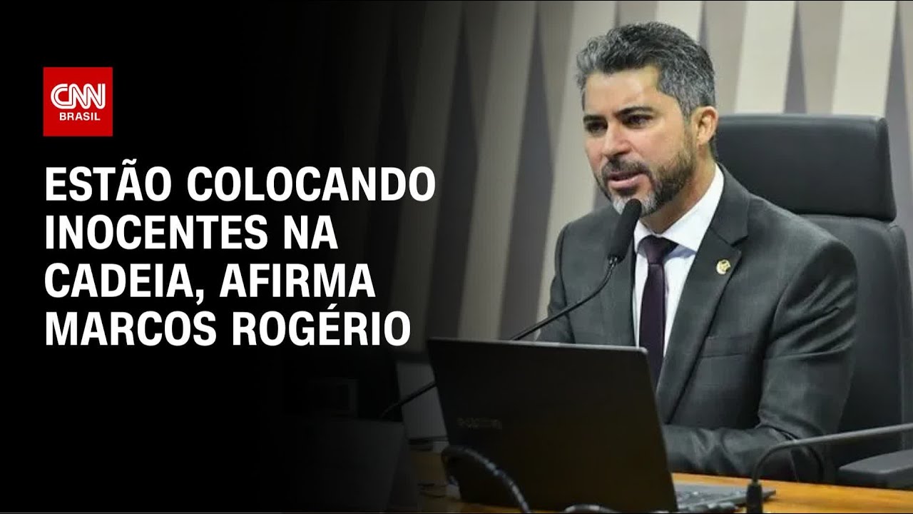 Marcos Rogério: Estão colocando inocentes na cadeia | AGORA CNN