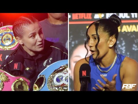 “I HAVE MY OWN OPINION” – KATIE TAYLOR AND AMANDA SERRANO TRADE WORDS AT FINAL PRESS CONFERENCE