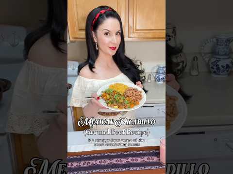 ￼Mexican Picadillo (Ground Beef Recipe)