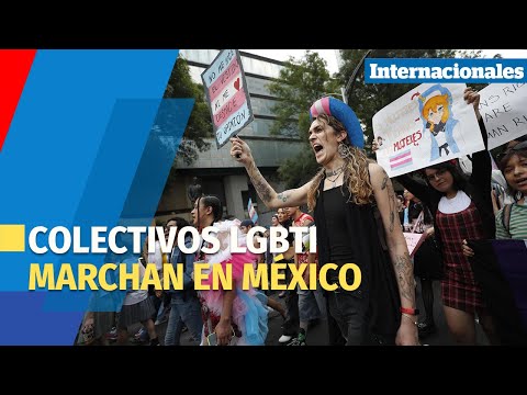 Colectivos LGBTI marchan en México para celebrar el Día de la Visibilidad Trans