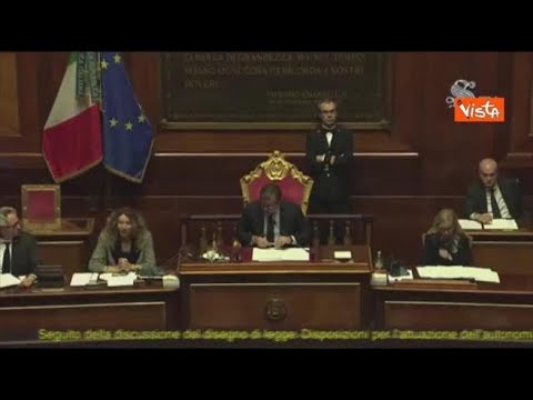 Autonomia differenziata, via libera del Senato. Dall’opposizione l’inno di Mameli durante il...