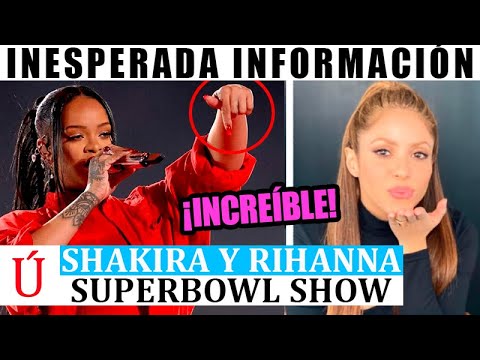 El MENSAJE de Rihanna a SHAKIRA en la Super Bowl 2023 Apple Music Super Bowl LVII Halftime Show