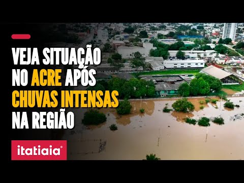 ACRE DECRETA ESTADO DE EMERGÊNCIA APÓS CHUVAS TORRENCIAIS E TRANSBORDAMENTO DE RIOS