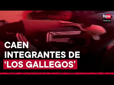 SMP: capturan a seis integrantes de 'Los Gallegos'  y rescatan a 15 mujeres