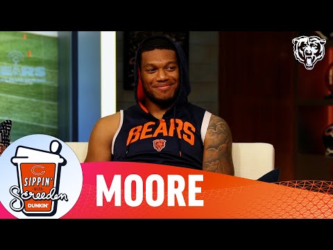 Moore talks football and family | Sippin' with Screeden | Chicago Bears video clip