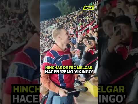 HINCHAS DE FBC MELGAR HACEN REMO VIKINGO EN EL FÚTBOL PERUANO | Depor