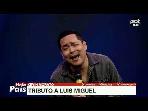 Kevin Morato rinde tributo a Luis Miguel