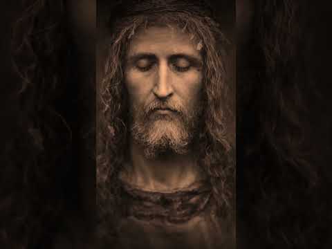 The face of the Shroud of Turin brought to life with A.I. #jesus