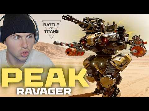 I’m Levelling My AutoCannon Ravager | I’m Getting Hooked To Battle of Titans