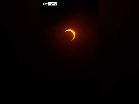 Easter Island visitors watch eclipse