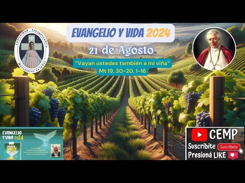 Reflexión Evangelio, Miércoles 21 de Agosto del 2024, P. Carlos Gastón Kitegroski CEMP