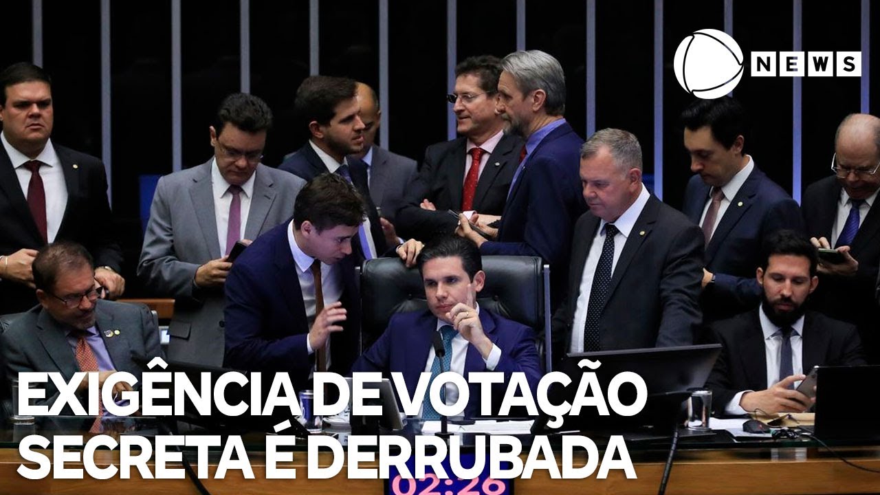 Exigência de votação secreta é derrubada na Câmara