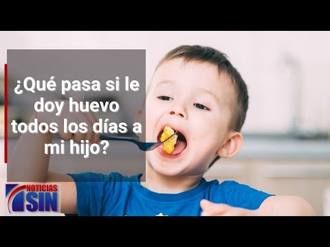 ¿Qué pasa si le doy huevo todos los días a mi hijo?