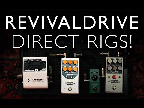 How to use the RevivalDRIVE range as direct rigs! || Using P/AMP mode!