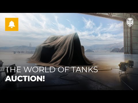 The World of Tanks Auction Is Here! Get Ready for Rare and Unique In-Game Items!