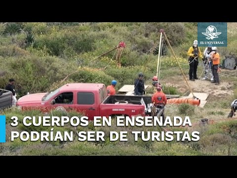 Encuentran 3 cadáveres en Ensenada; no descartan que sean turistas desaparecidos