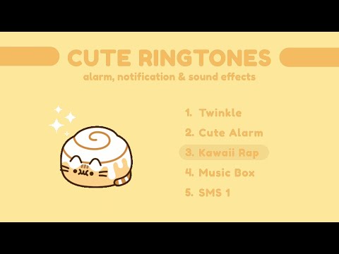 CUTE RINGTONES, ALARM & NOTIFICATION SOUNDS (free) with download link