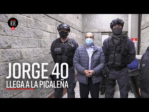 Jorge 40: primeras imágenes de su Traslado a la cárcel Picaleña - El Espectador