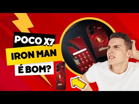 Poco X7 Pro Iron Man 5G - Unboxing e Impressões!
